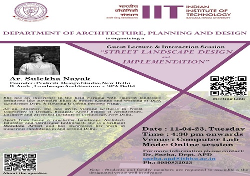 Department of Architecture, Planning & Design